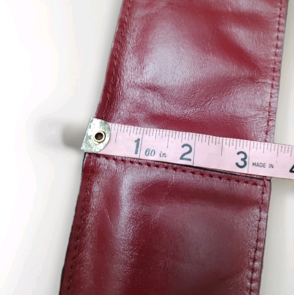 Patricia Nash Vallata Shoulder Bag In Tooled Magenta Leather W/Warranty P891244 - Picture 15 of 15